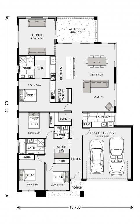 Broadbeach 245 Floorplan