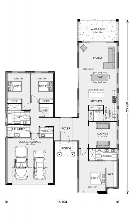Oakford 240 Floorplan