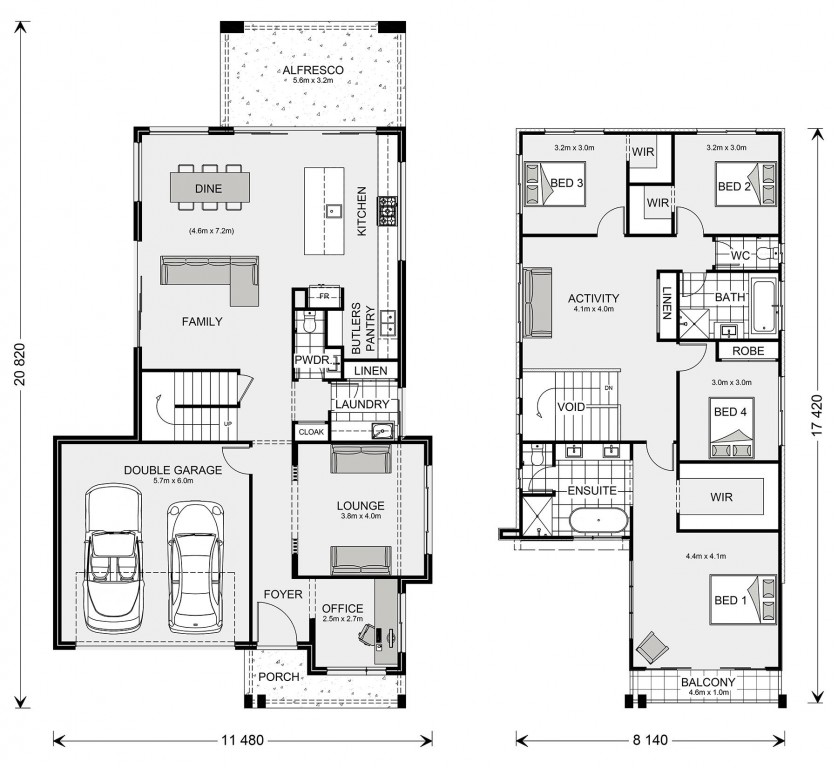 Kingscliff 301 Floorplan