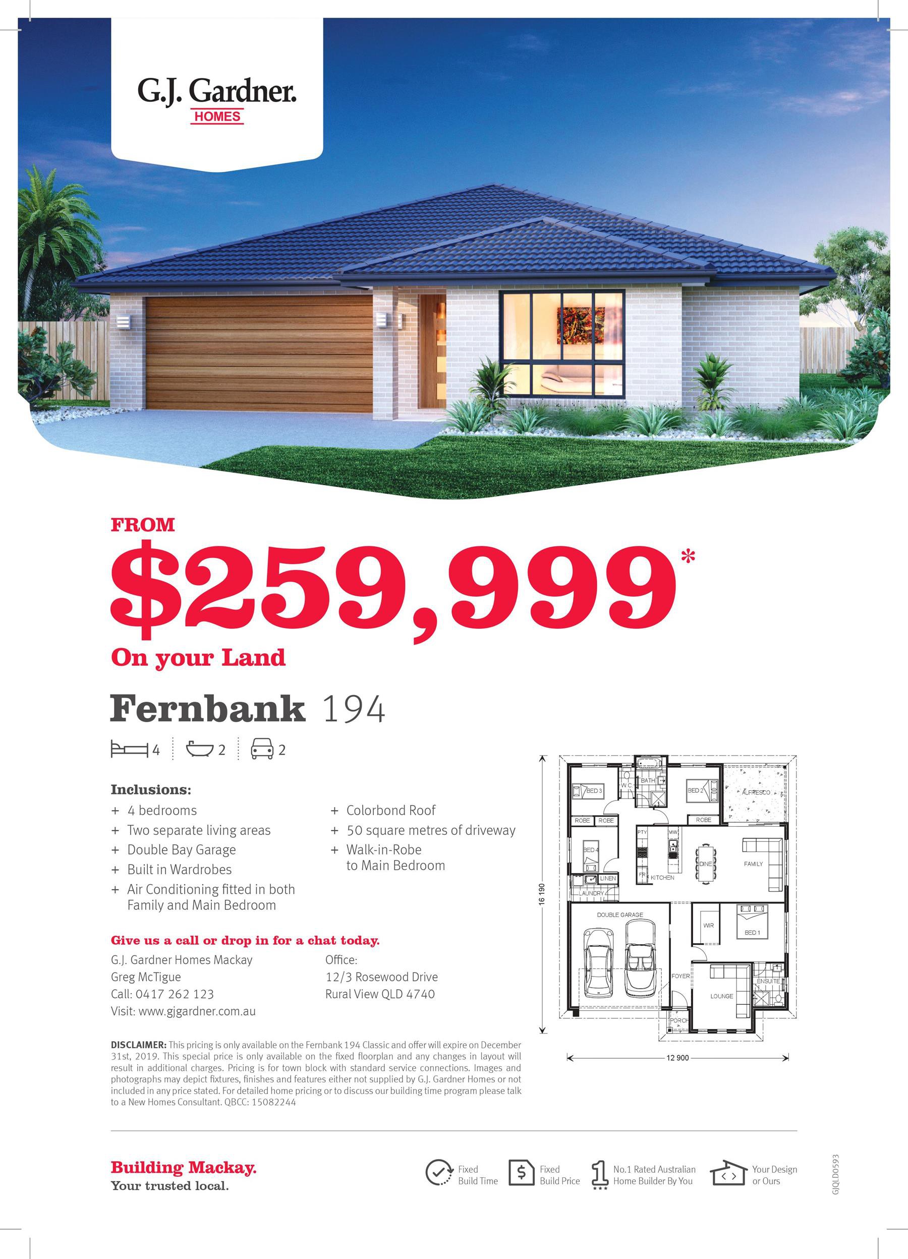 Large family home from $259,999*