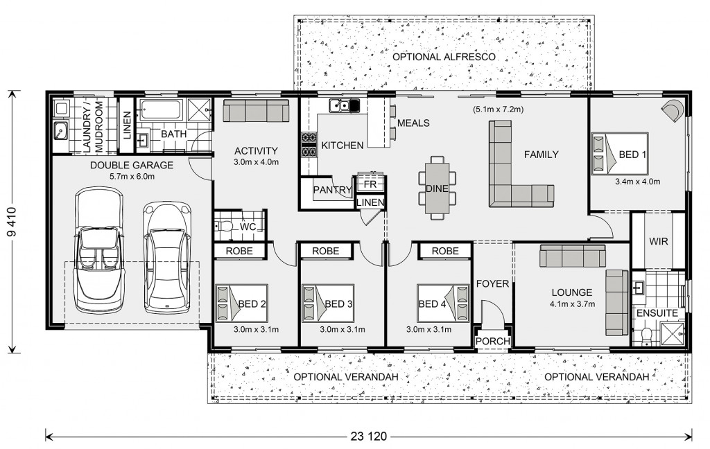 Yarraman 213 (NSW Only) Floorplan