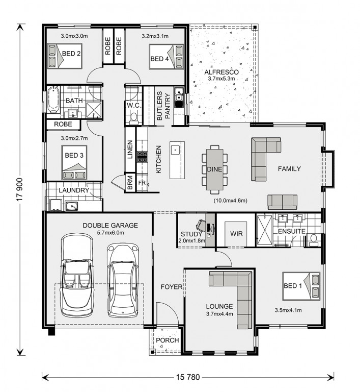 Fernbank 242 (NSW Only) Floorplan