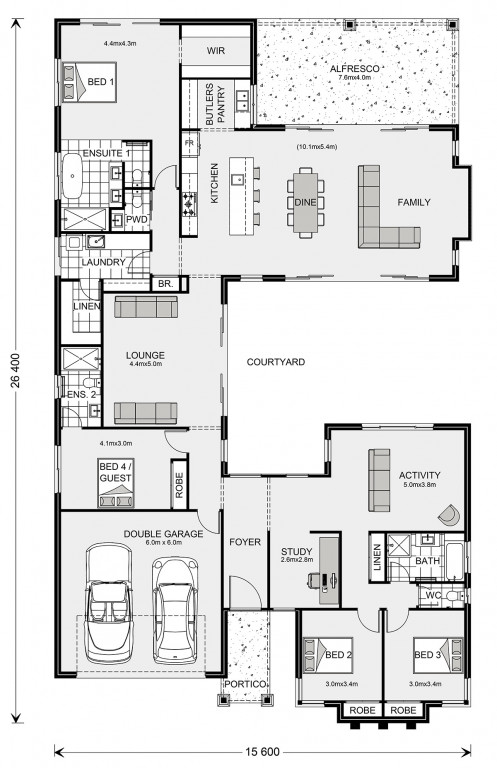 Mandalay 335 (NSW Only) Floorplan