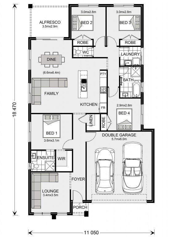 Brookfield 187 (NSW Only) Floorplan