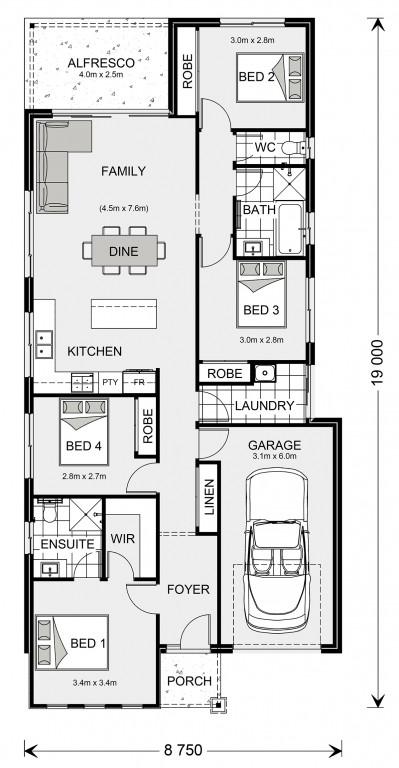 Calderwood 153 (NSW Only) Floorplan