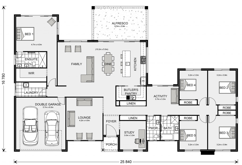 Calamvale 325 (NSW Only) Floorplan
