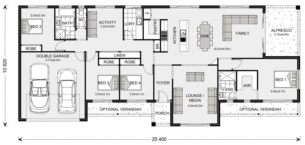 Longreach 247 (NSW Only) Floorplan