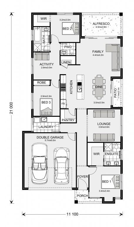 Portside 211 (NSW Only) Floorplan