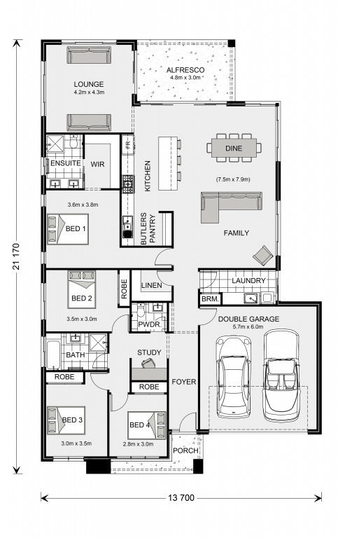 Broadbeach 245 (NSW Only) Floorplan
