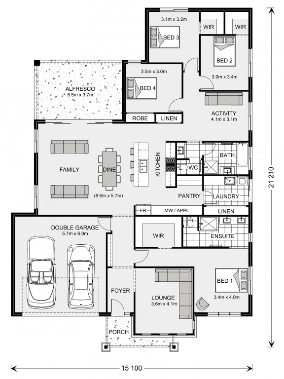 Glenview 260 (NSW Only) Floorplan