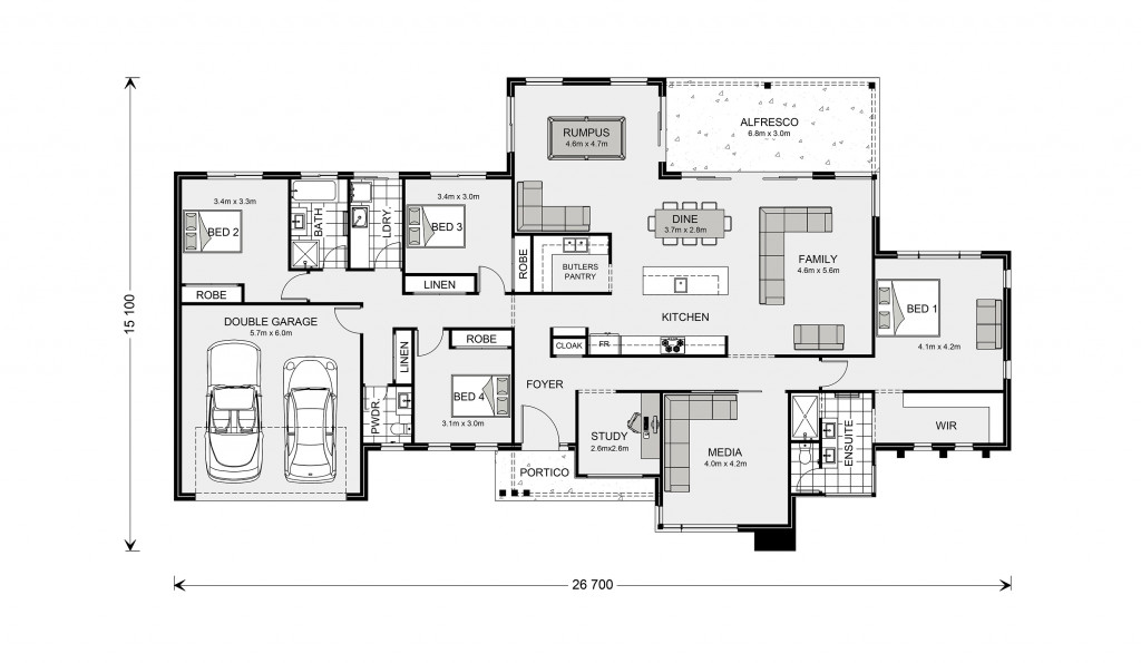 Somerset 296 (NSW Only) Floorplan
