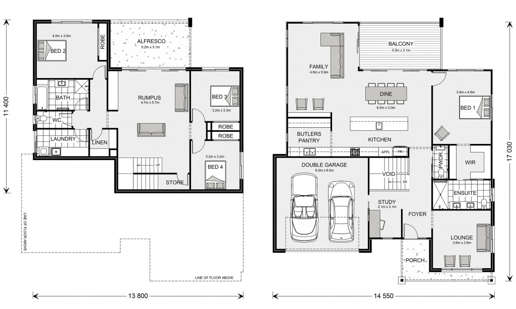 Merimbula 345 (NSW Only) Floorplan