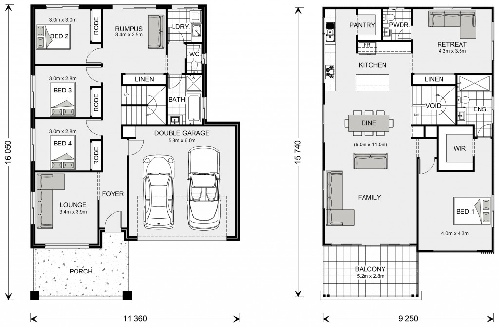 Bermagui 286 (NSW Only) Floorplan