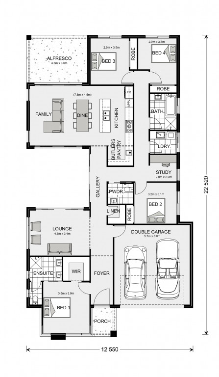 Beachmere 235 Floorplan