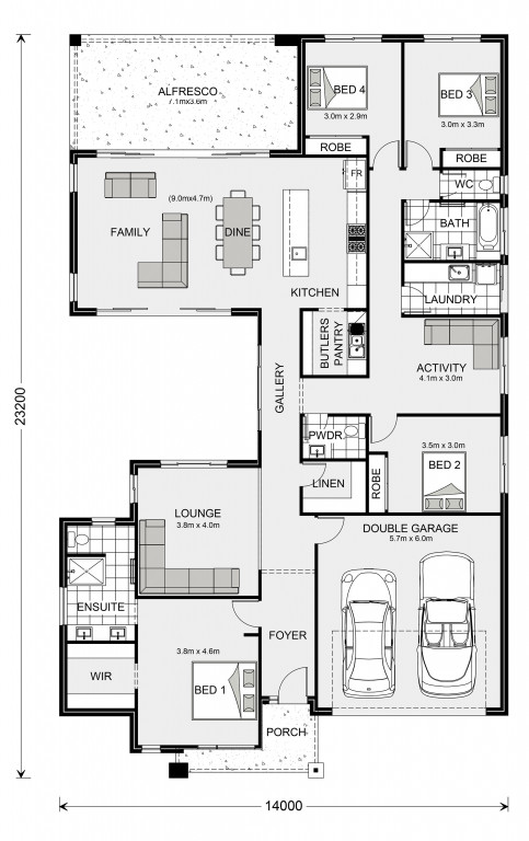 Beachmere 272 (NSW Only) Floorplan