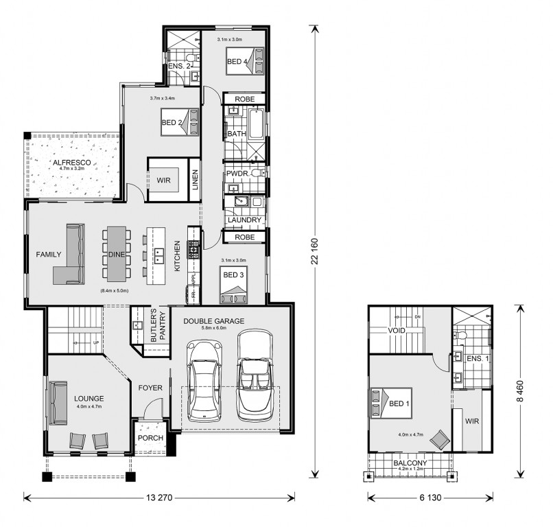 Fremantle 270 Floorplan