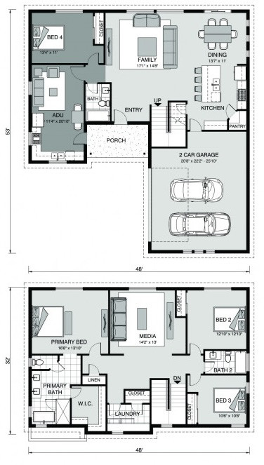 Concord 2858 Floorplan
