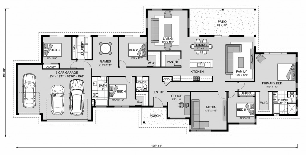 Barclay 2865 Floorplan