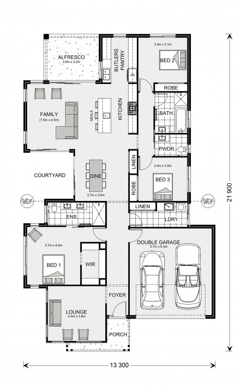 Millbrook 230 Floorplan