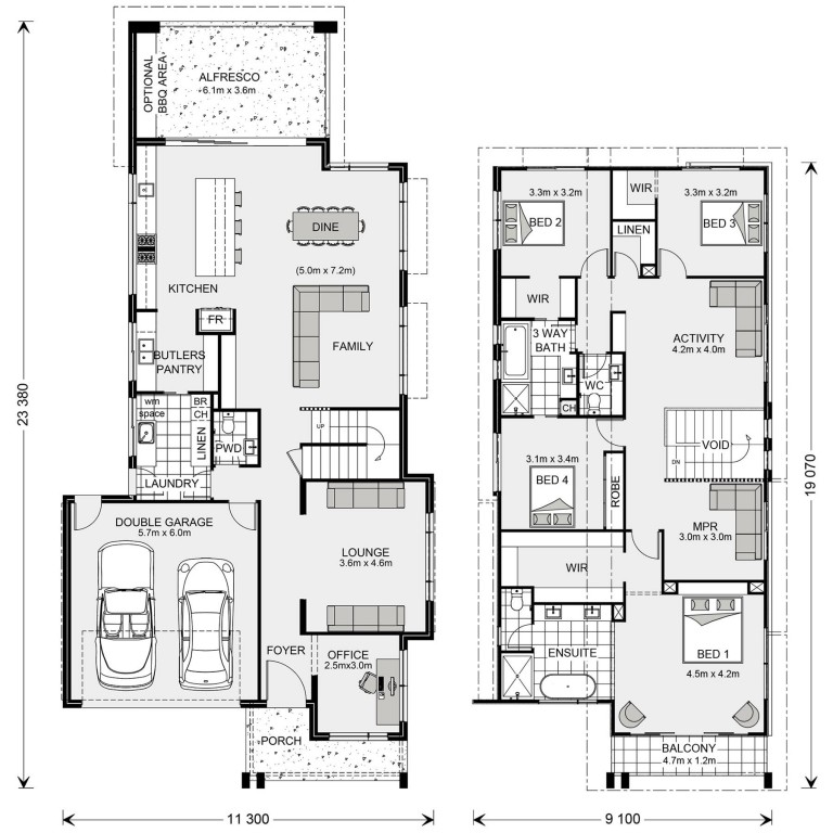 Kingscliff 342 Floorplan