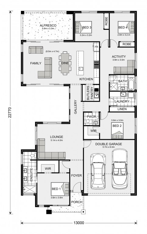 Beachmere 252 (NSW Only) Floorplan
