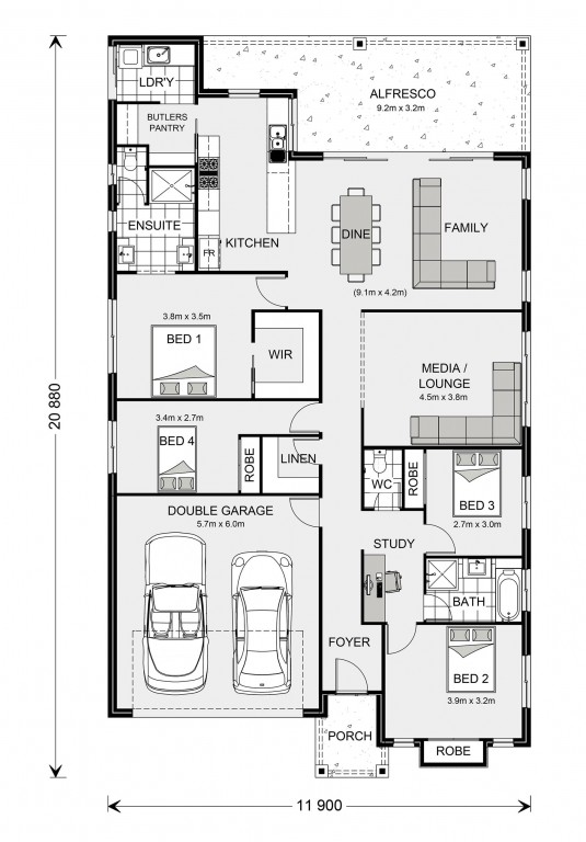 Seacrest 236 (Pre-NCC22) Floorplan