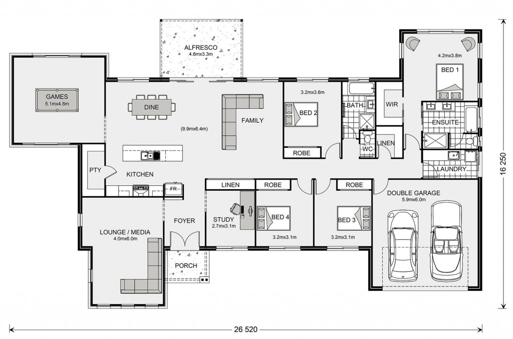 Kingaroy 304 Floorplan