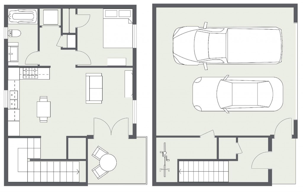 ADU – Cottage Home #3 Floorplan
