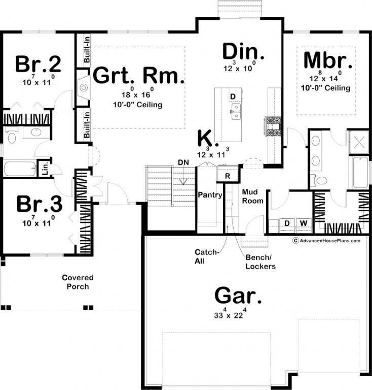 Brenna 1701 Floorplan